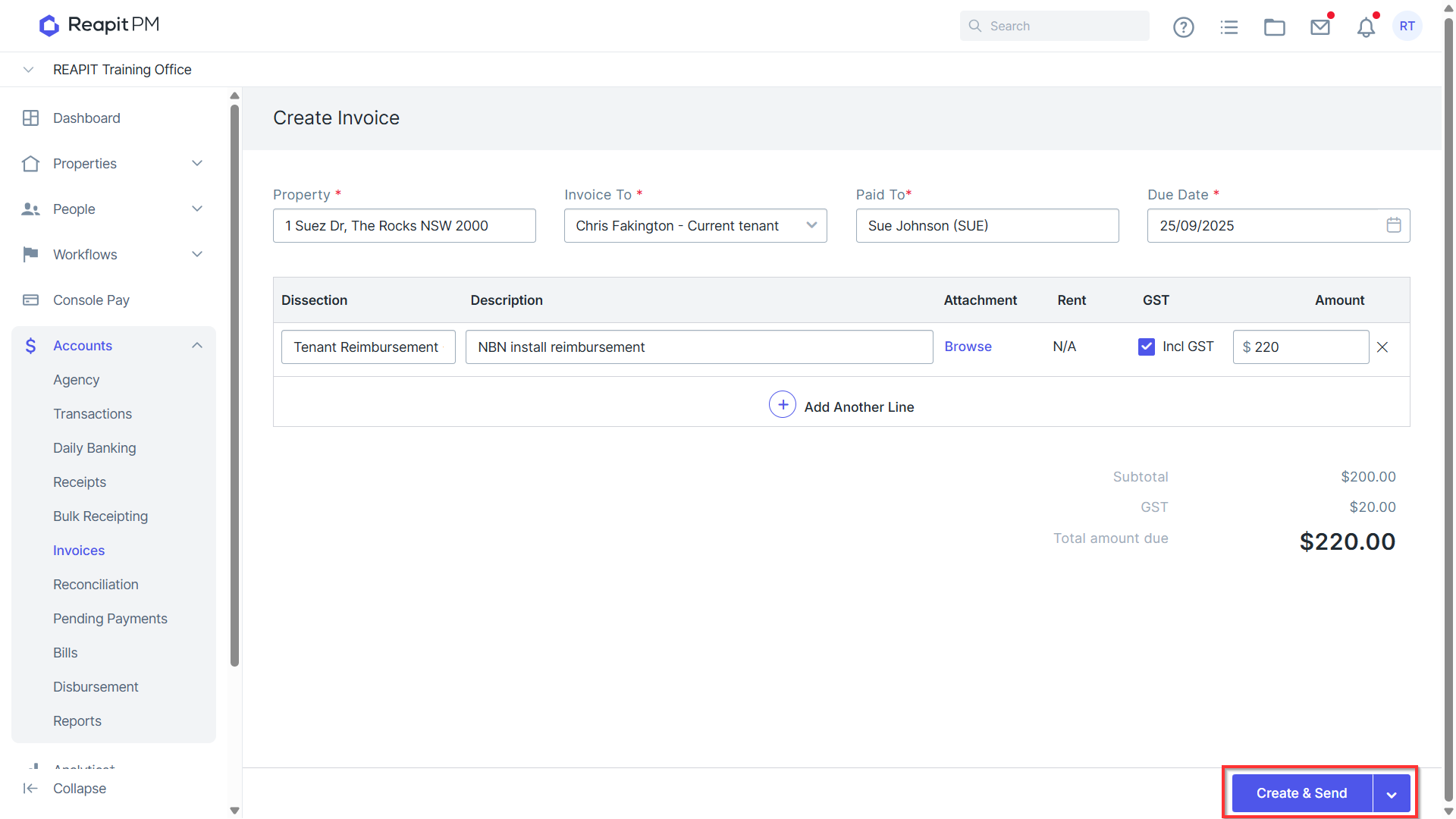 Tenant Invoicing in Cloud