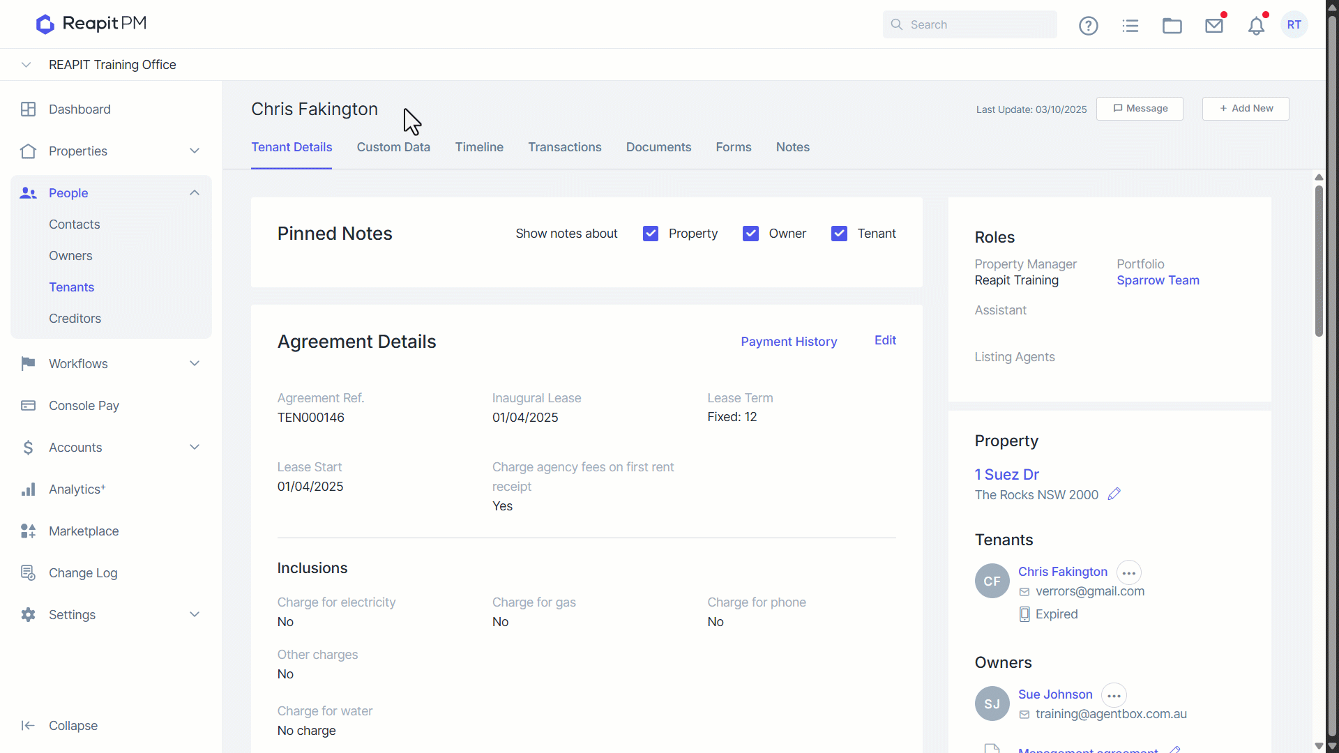 Managing CentrePay