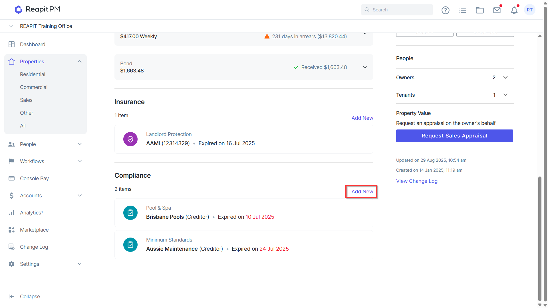 Setting up and Creating Tenant Water Invoices via On-Charging