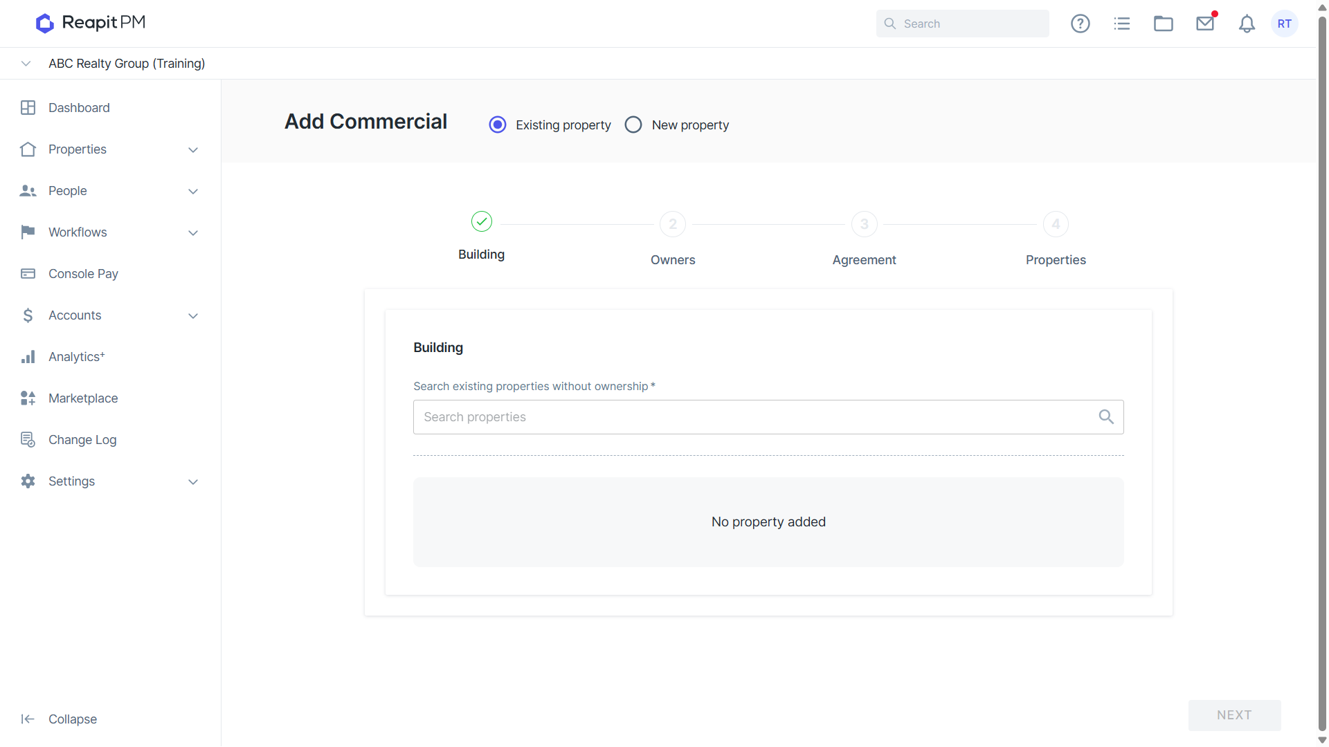 Creating Commercial Properties