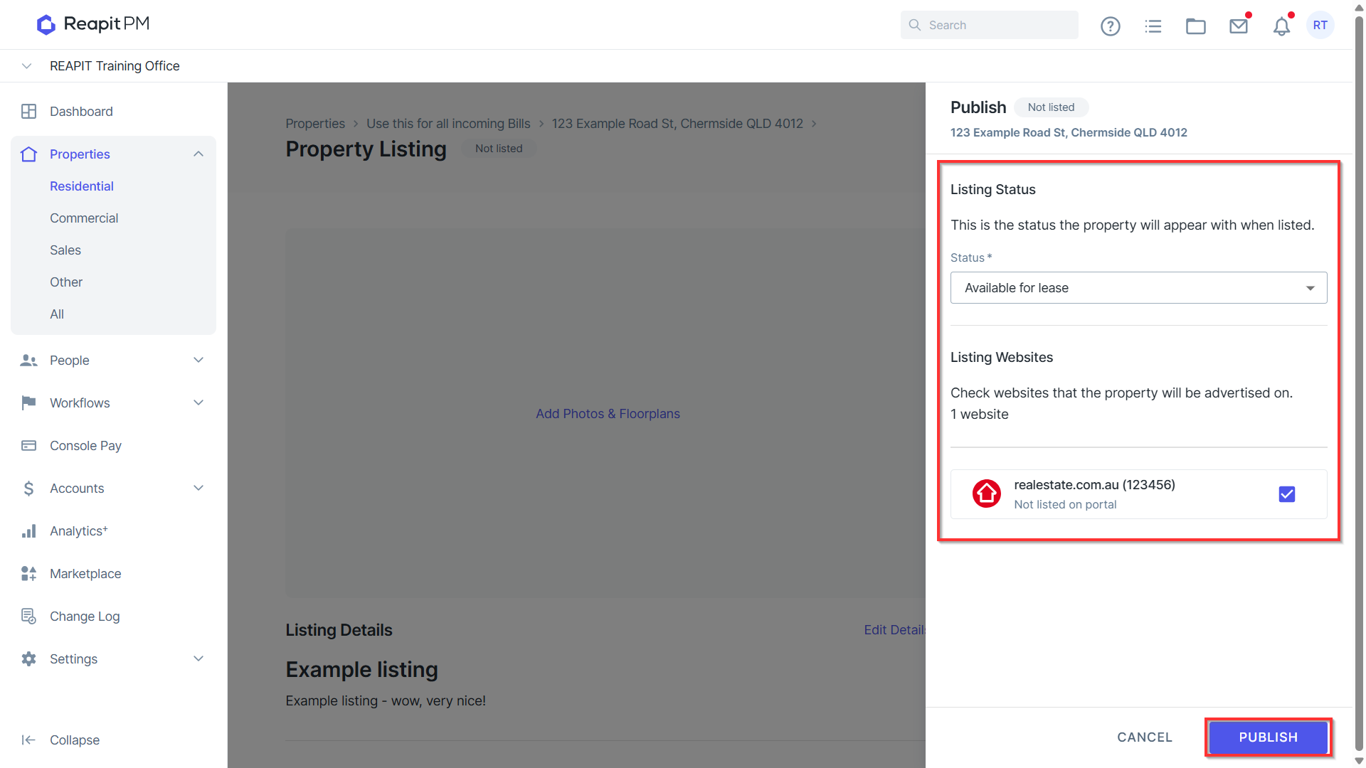Managing Advertising & Listings
