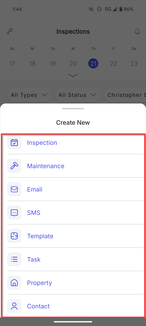 Reapit PM Inspect App