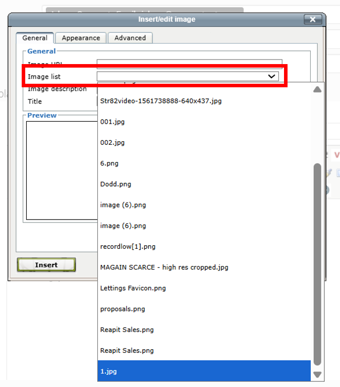 Insert Images into Email
