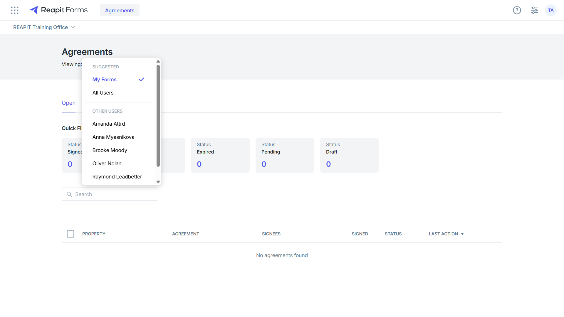 Reapit Forms Overview
