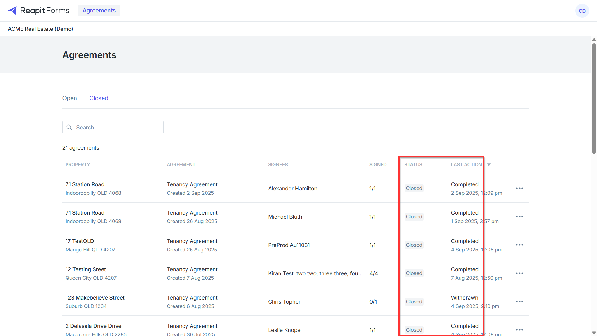 Reapit Forms Overview