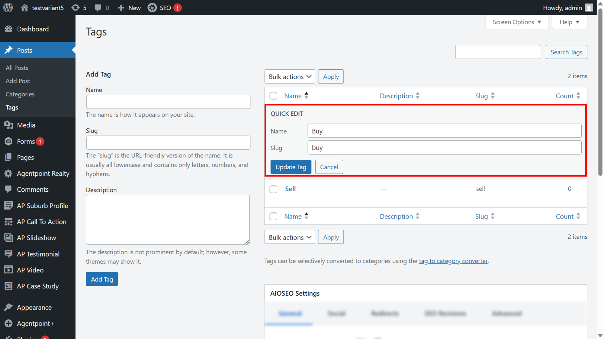 Adding and Understanding Post Categories & Tags