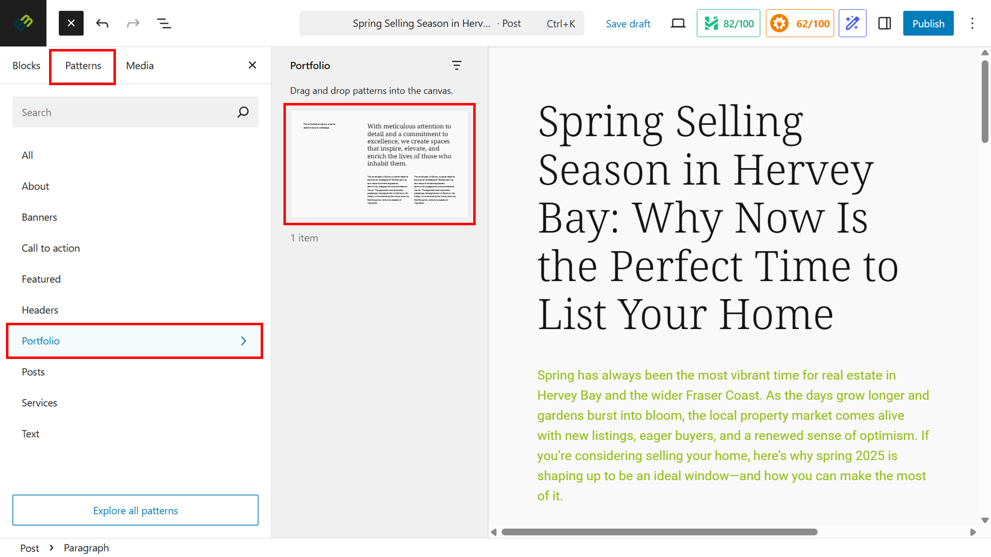 Creating a Post