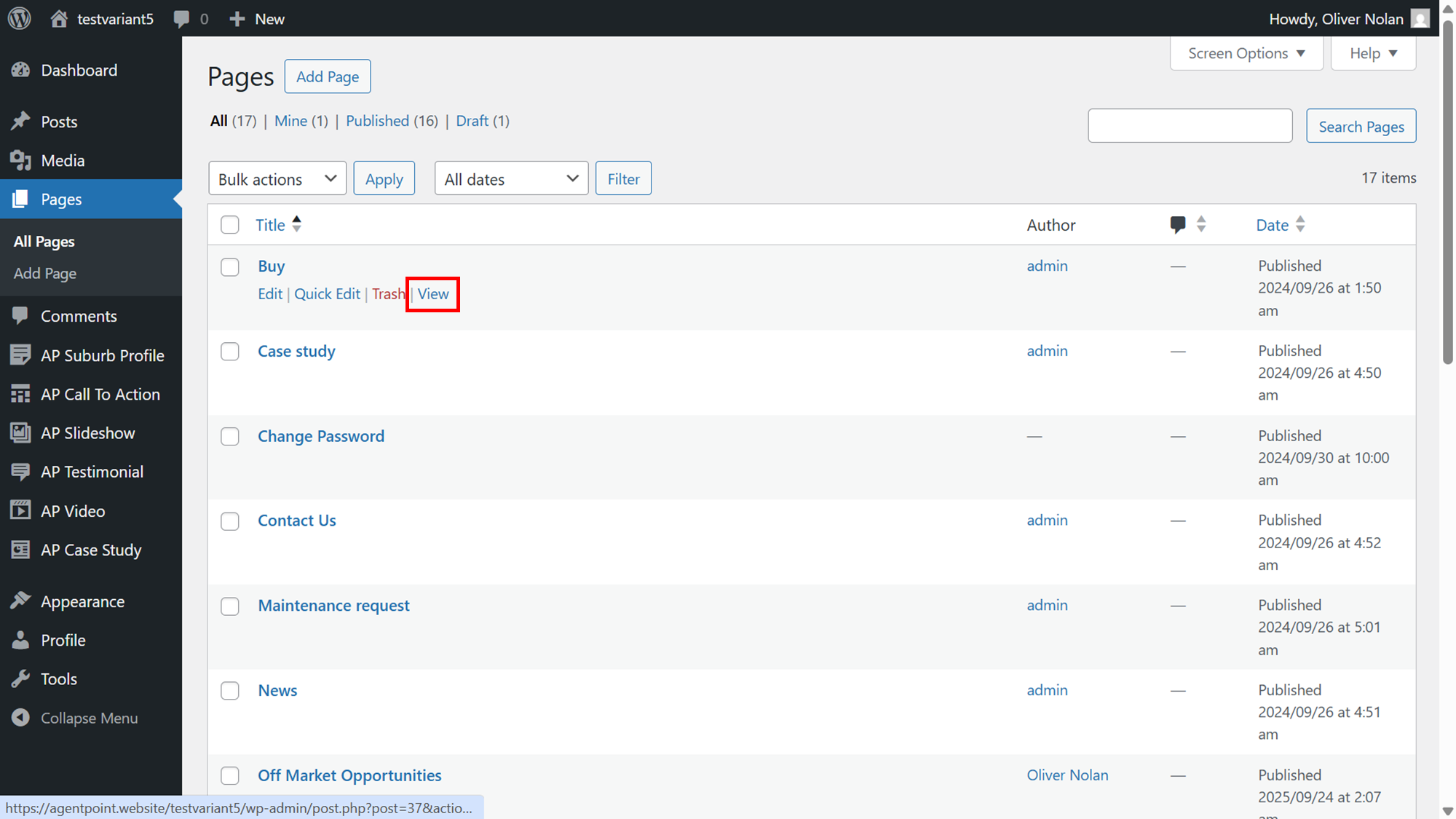 Managing Pages