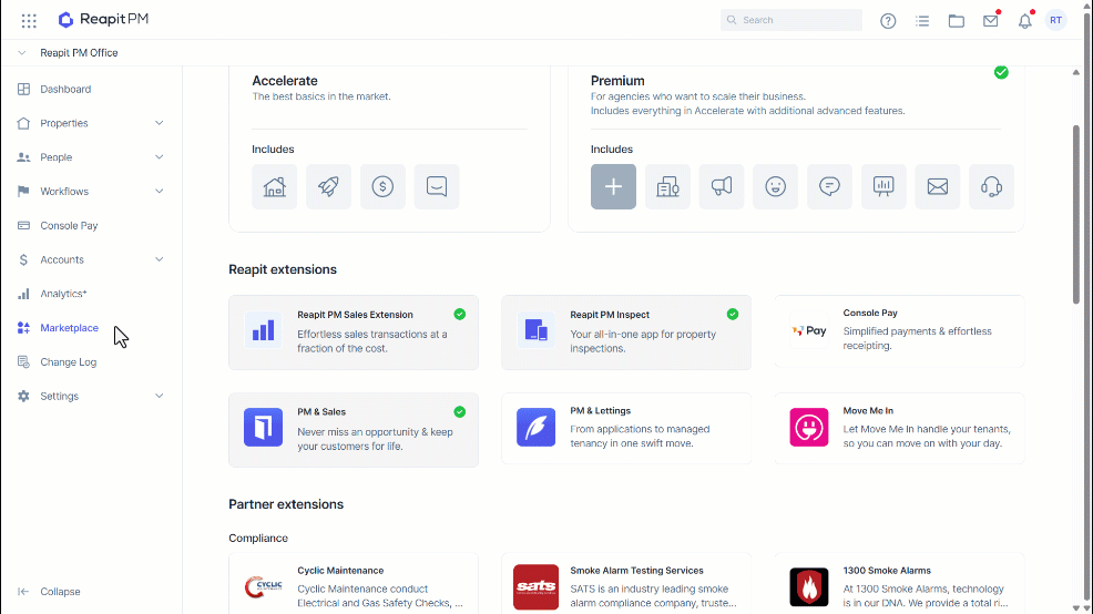 Reapit Lettings (IRE) / Reapit PM (Console Cloud) Integration
