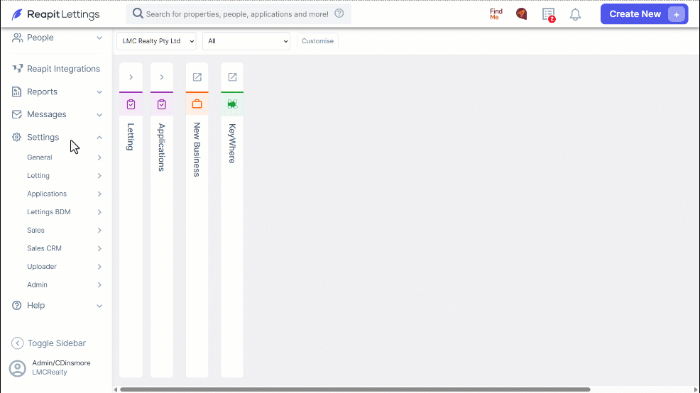 Reapit Lettings (IRE) / Reapit PM (Console Cloud) Integration