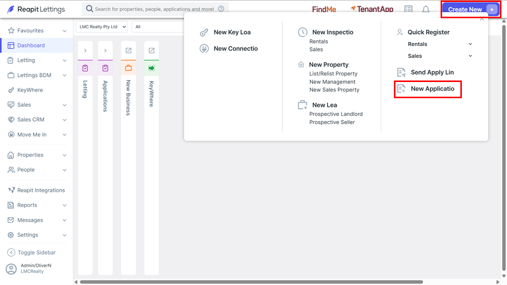 How to Add an Application