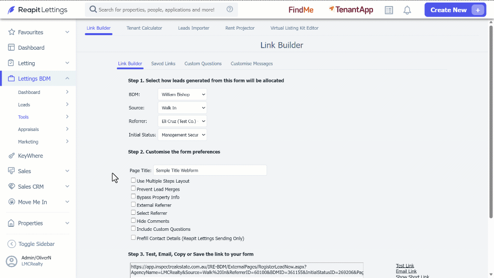 Link Builder