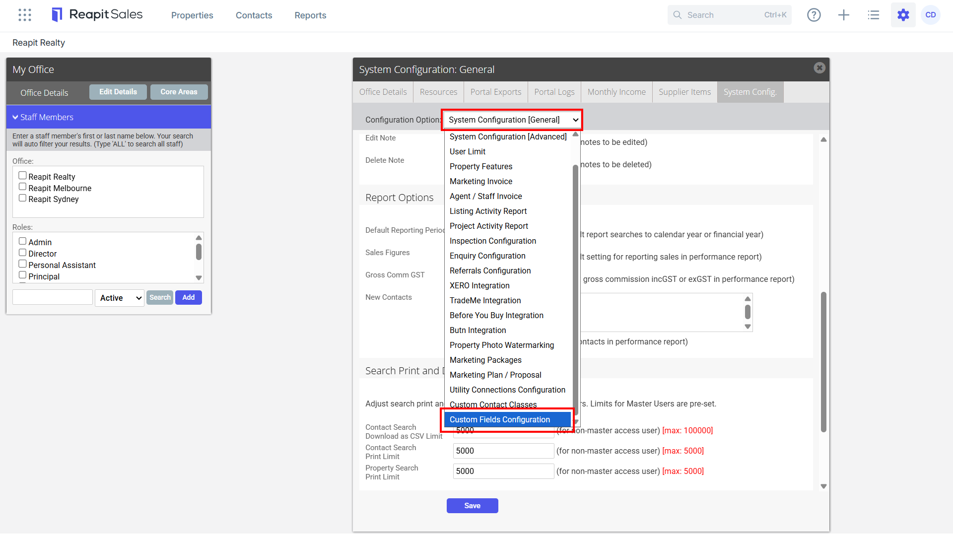 Creating and Configuring Custom Data Fields