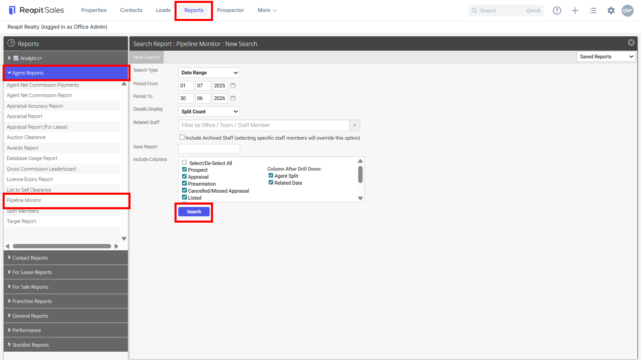 View & Generate Reports