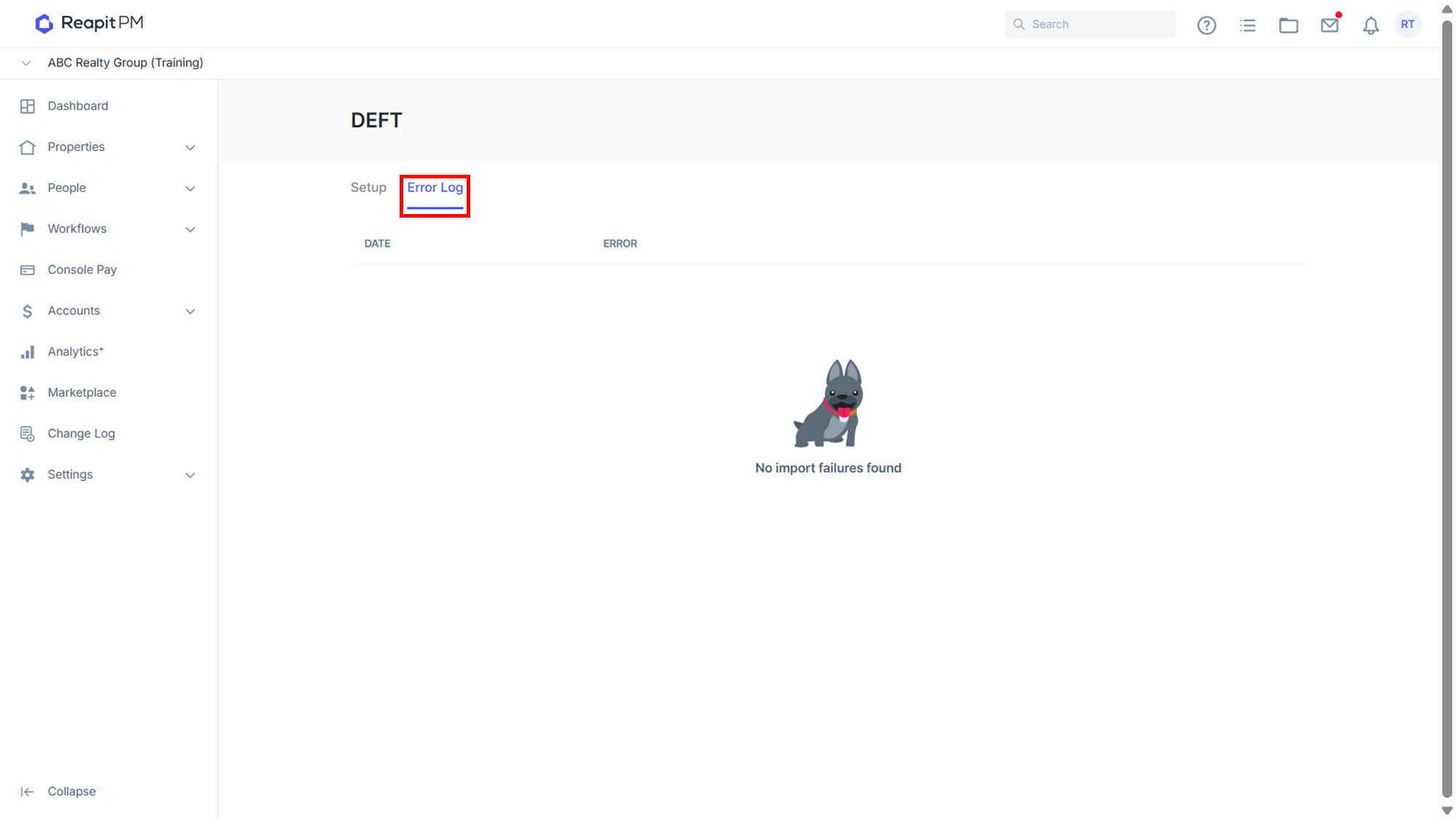 Managing DEFT integration