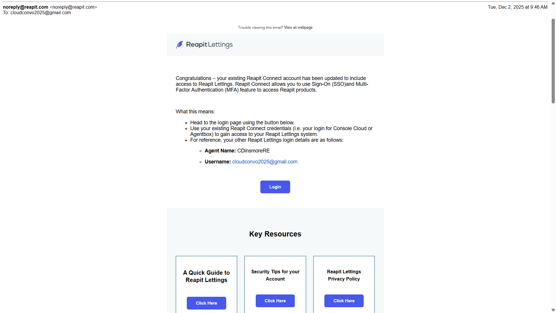 Getting Started as a New User with Reapit Connect