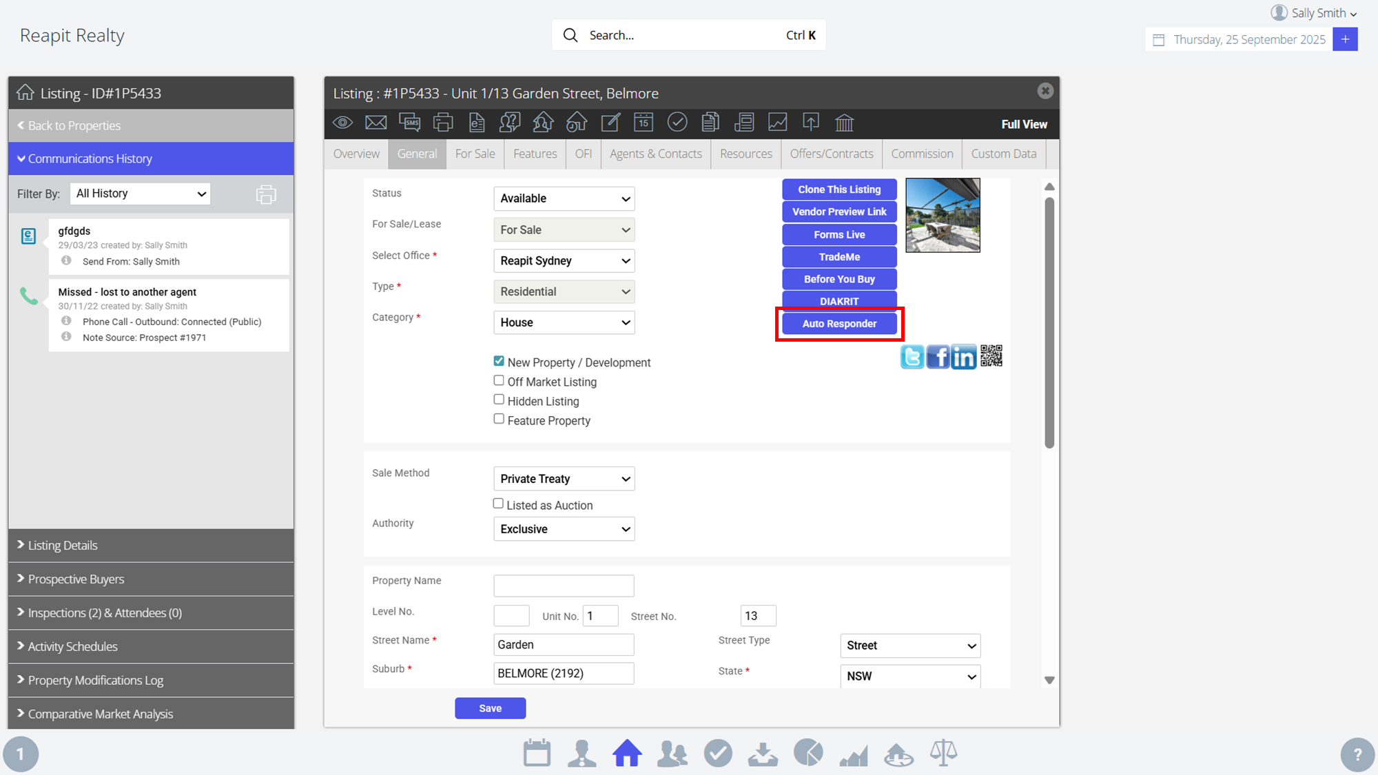 Autoresponder Listing