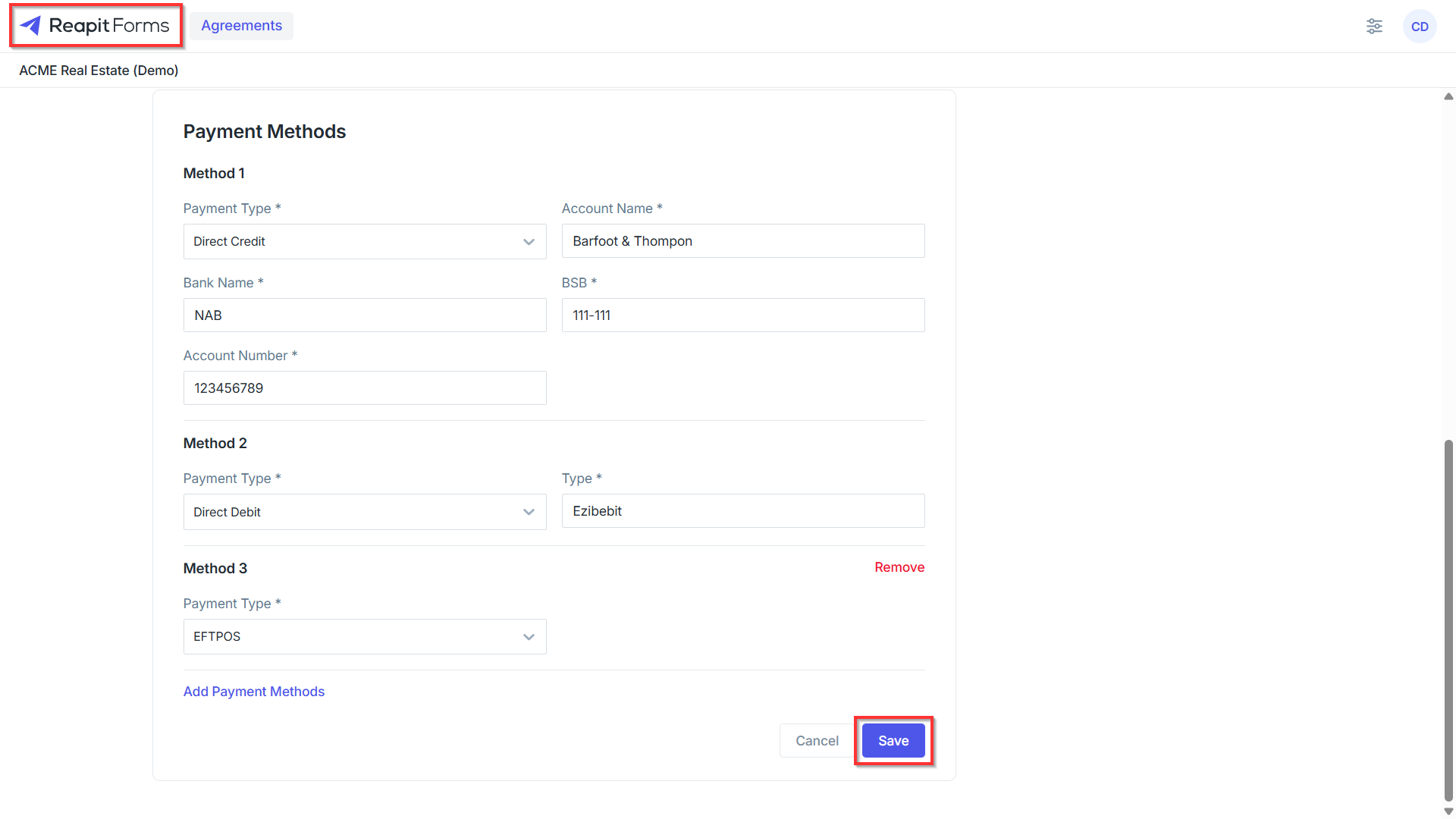 How to Set Up/Edit Office Settings in Reapit Forms