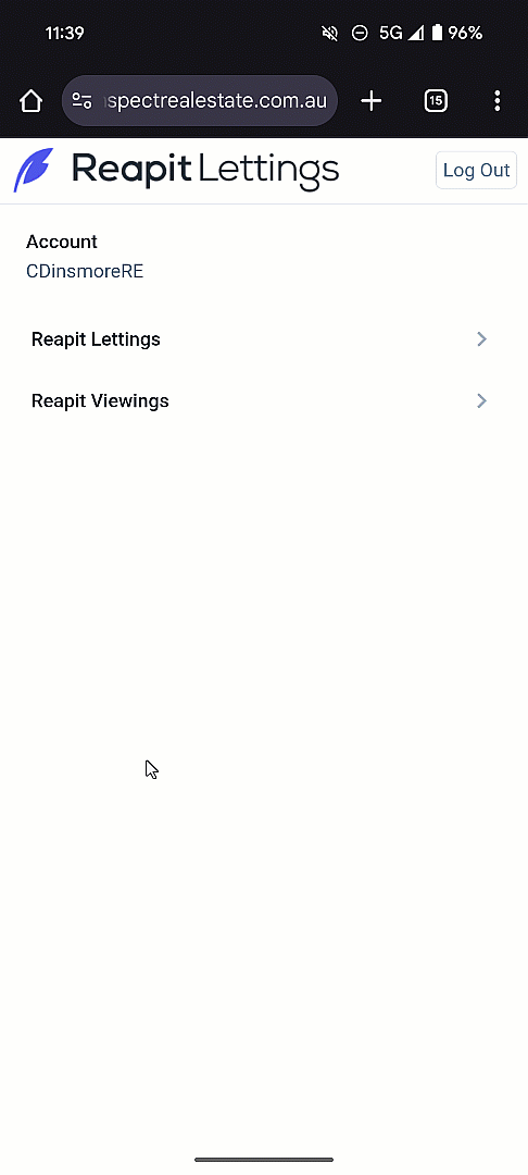 How to Add Reapit Viewings to Your Device's Home Screen on Android ...