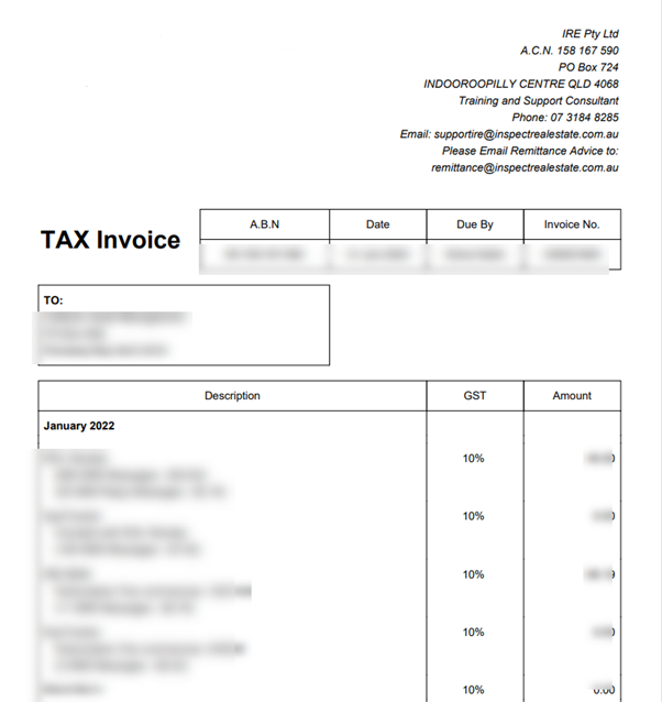 Viewing Sent Invoices & Updating Invoice Information