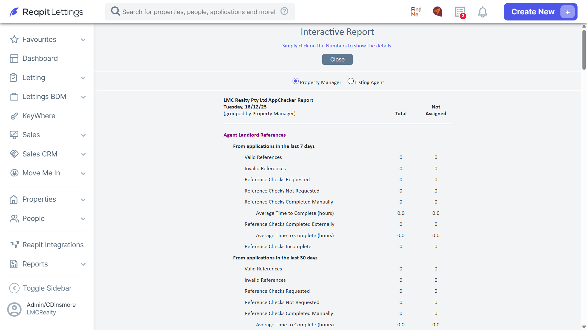 Applications References Report